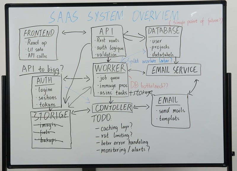 Photographed whiteboard source
